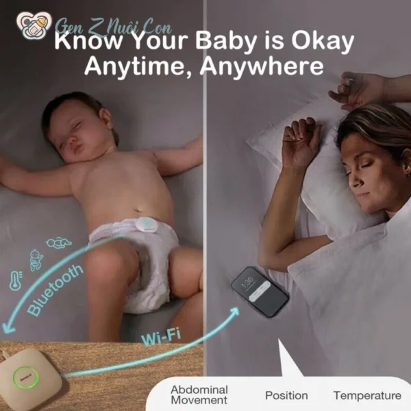 Bộ Màn Hình Theo Dõi Sense-U Baby Monitor 3