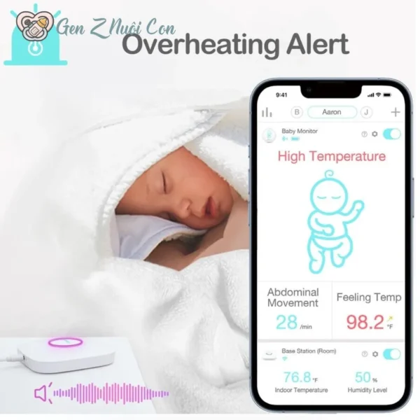 Bộ Màn Hình Theo Dõi Sense-U Baby Monitor 3